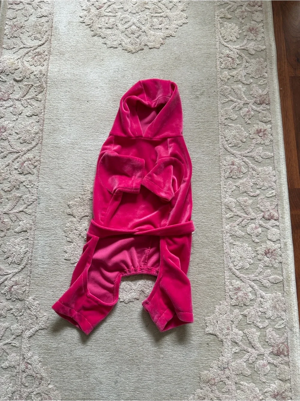 Glitter Paw Pet Blanket - Hot Pink